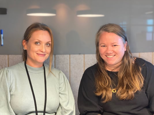 Kirsti Stien and Silje Amundsen